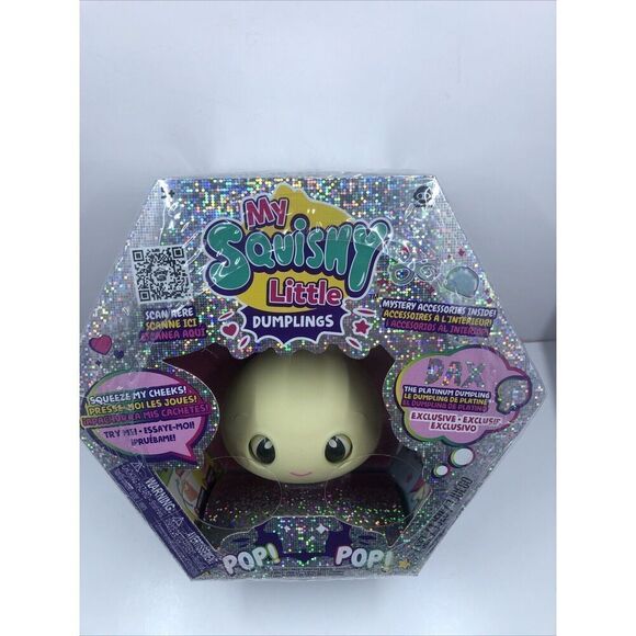 My Squishy Little Dumplings , Dax The Platinum Dumpling Mystery Accessory - Picture 1 of 11